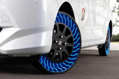 Bridgestone протестирует безвоздушные шины на дорогах общего пользования